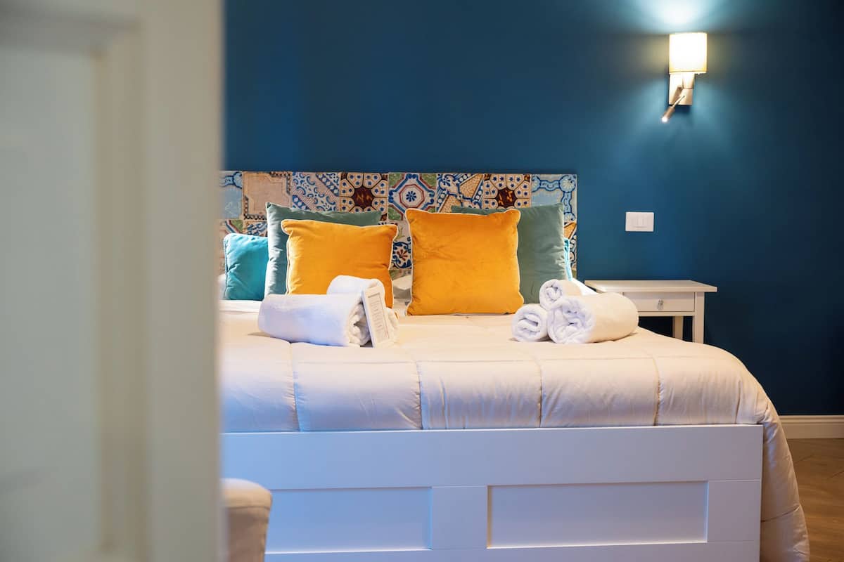 Romantic Double Room | Desk, laptop workspace, iron/ironing board, free WiFi