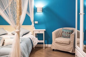 Luxury-Doppelzimmer | Schreibtisch, laptopgeeigneter Arbeitsplatz, Bügeleisen/Bügelbrett