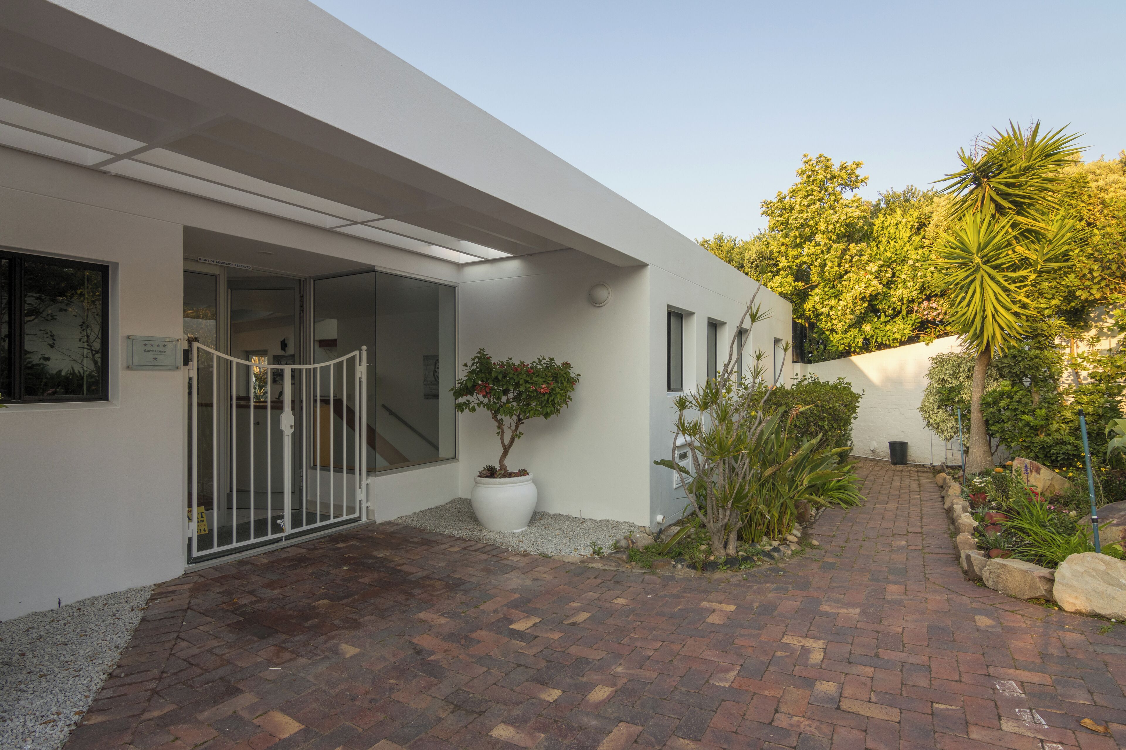 Voorkant van accommodatie