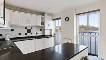 Microwave, dishwasher, toaster