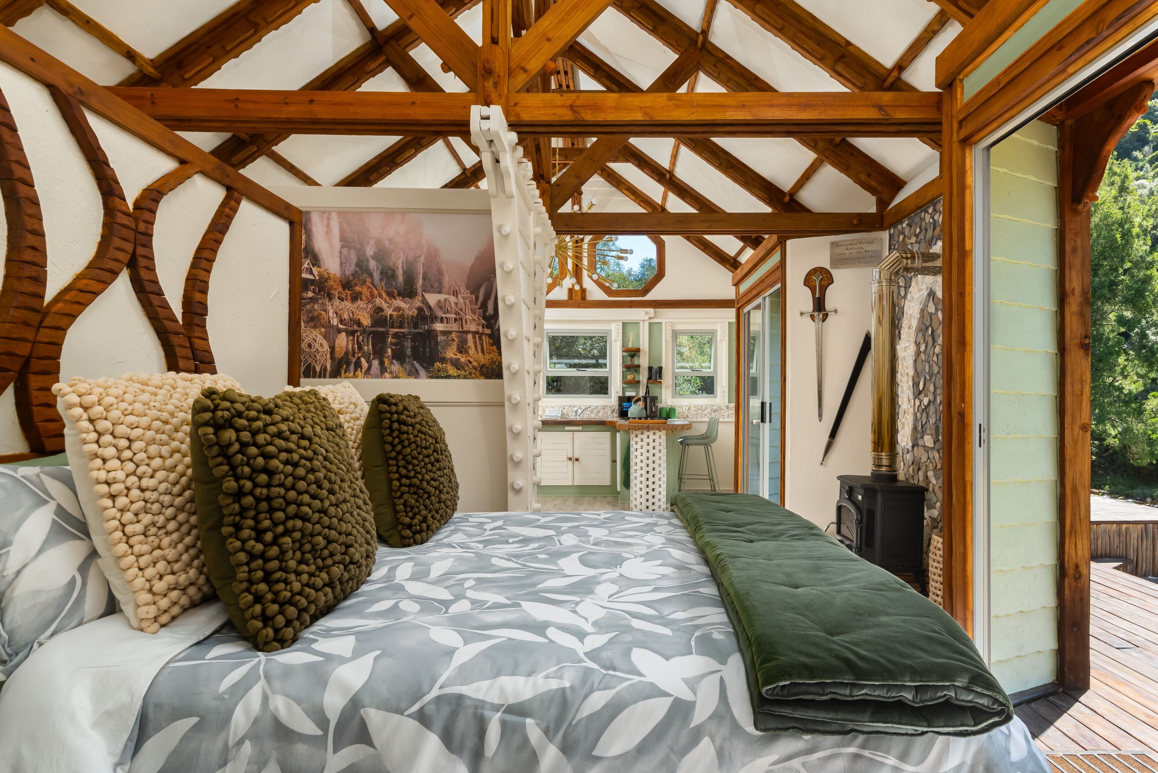 Cabin | 1 bedroom, iron/ironing board, bed sheets