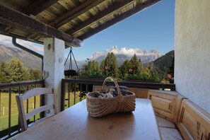 Terrace/patio - Baita Mountain View Pale San Martino (Primiero San Martino di Castrozza)