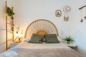 1 Schlafzimmer, Schreibtisch, Bügeleisen/Bügelbrett, WLAN