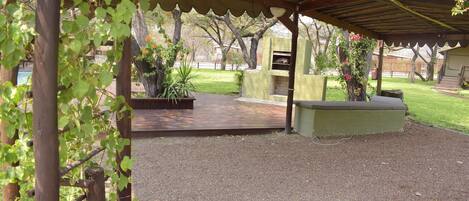 Fassade der Unterkunft