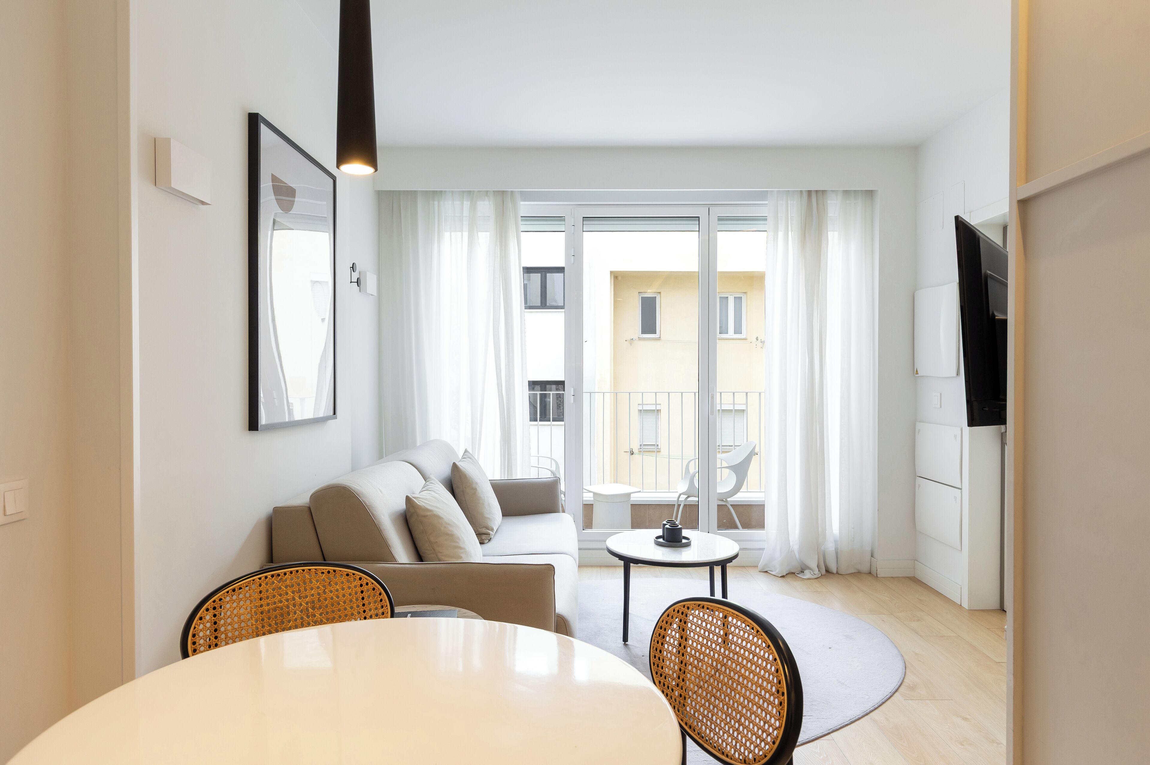 Appartement | Woonruimte | Een flatscreentelevisie