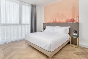 1 kamar tidur, brankas, meja kerja, dan Wi-Fi gratis