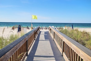 Beach nearby