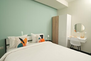 1 bedroom, iron/ironing board, travel cot, WiFi