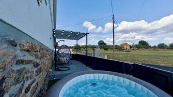 Casa de campo conforto, vista para a montanha | Terraço/pátio