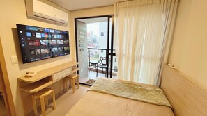 Comfort Apartment | 2 bedrooms, laptop workspace, free WiFi - Flat Oceânica Seaside - By Almare (João Pessoa)