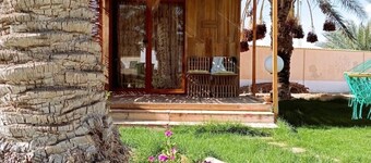 Bungalow Fezzani, in oasis plus pool 