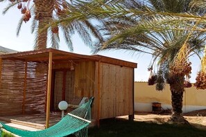 Terrace/patio - Bungalow DEGLA, in oasis plus pool  (Douz)