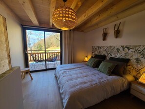 2 chambres, literie de qualité supérieure, rideaux occultants