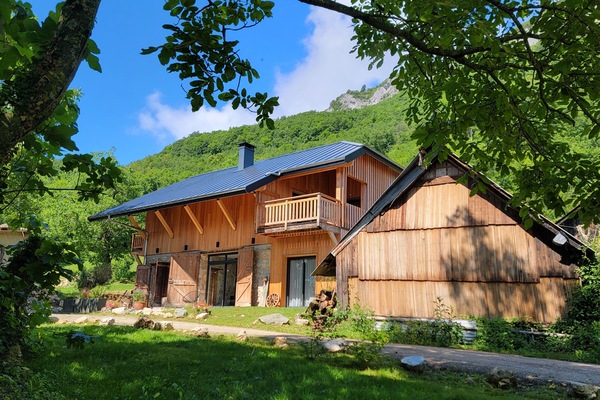 Fassade der Unterkunft