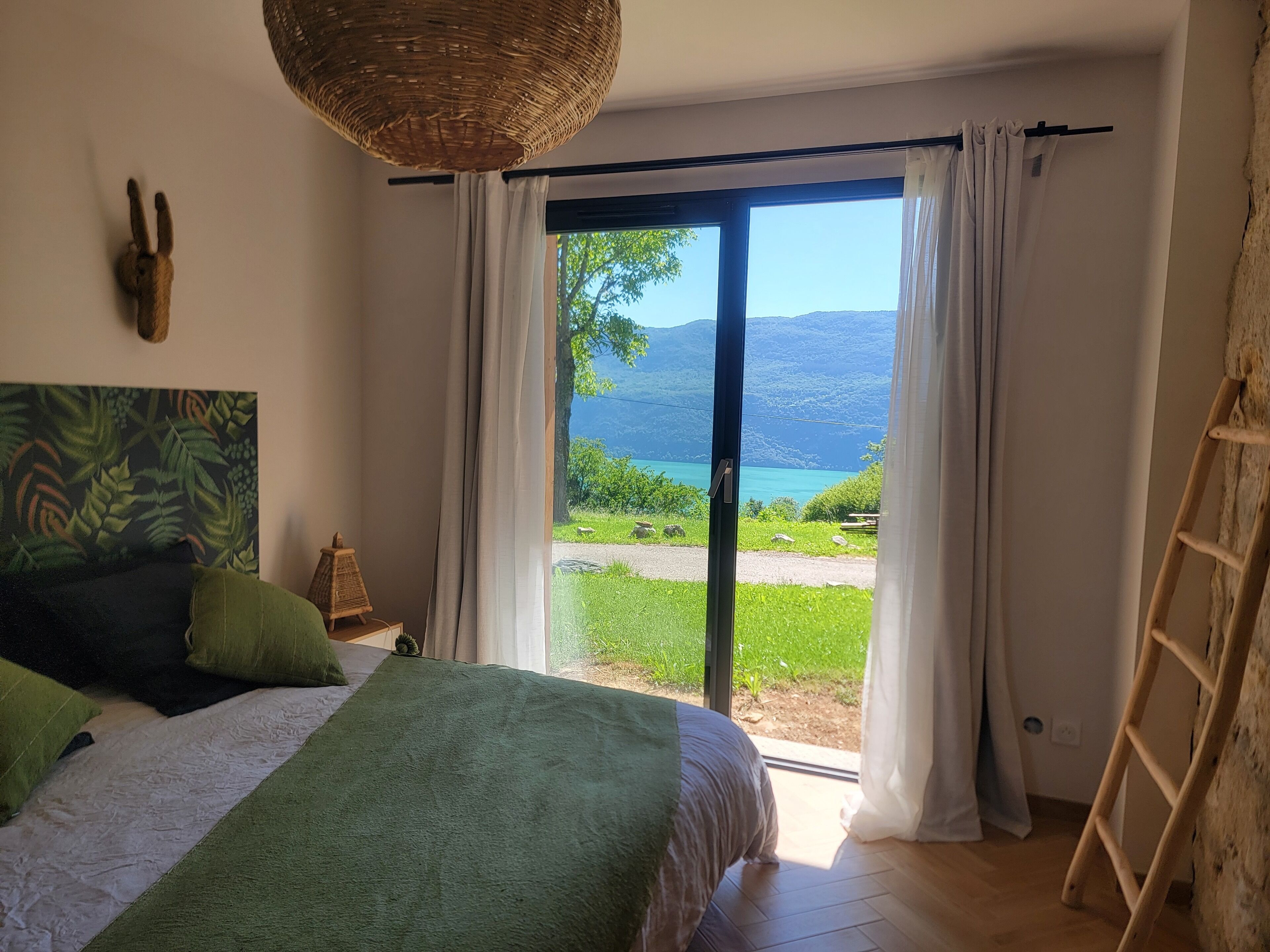 Family Chalet, Lake View | 2 bedrooms, premium bedding, blackout drapes, soundproofing