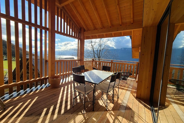 Superior Chalet, Lake View | Terrace/patio
