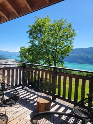 Superior Chalet, Lake View | Terrace/patio - L'Alpage (Brison-Saint-Innocent)