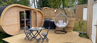 Cabane 3 étoiles - Piscine  - ccafbge