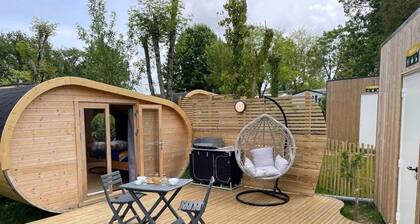 Cabane 3 étoiles - Piscine - ccafbge