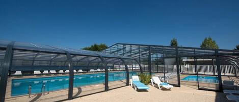 Piscine couverte, piscine chauffée