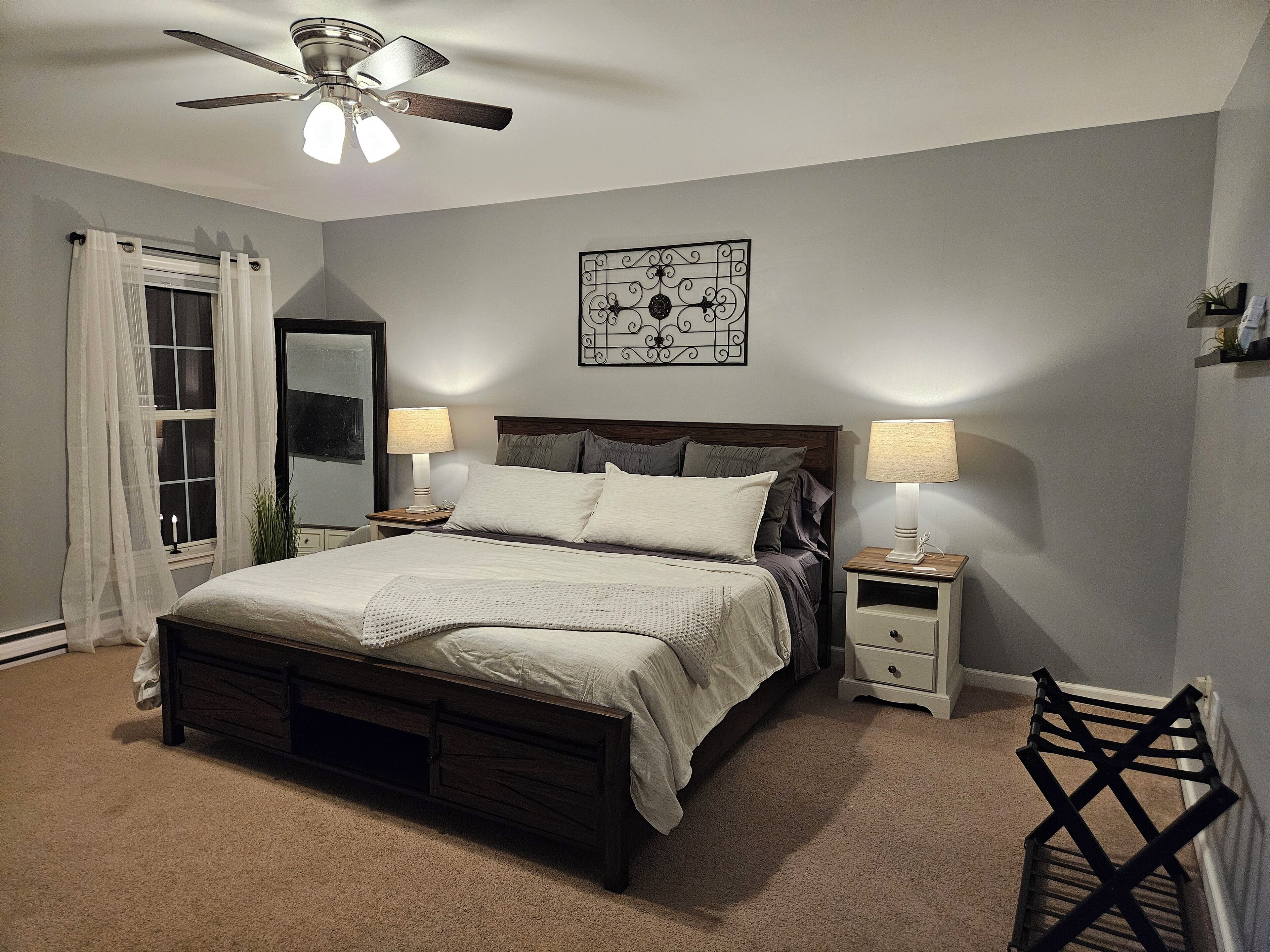 4 habitaciones, escritorio, cuna de viaje y wifi gratis 