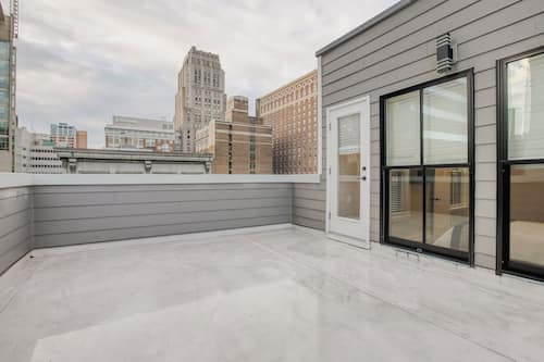 Terrasse sur le toit