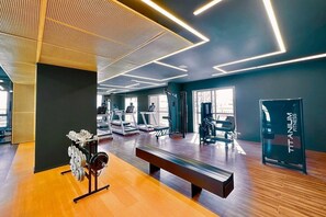 Eenvoudige studio | Fitnessfaciliteiten