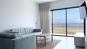 Living area - Apartment in Marina Mazatlan | 5 min from the beach | with pool - 3D (Mazatlán)