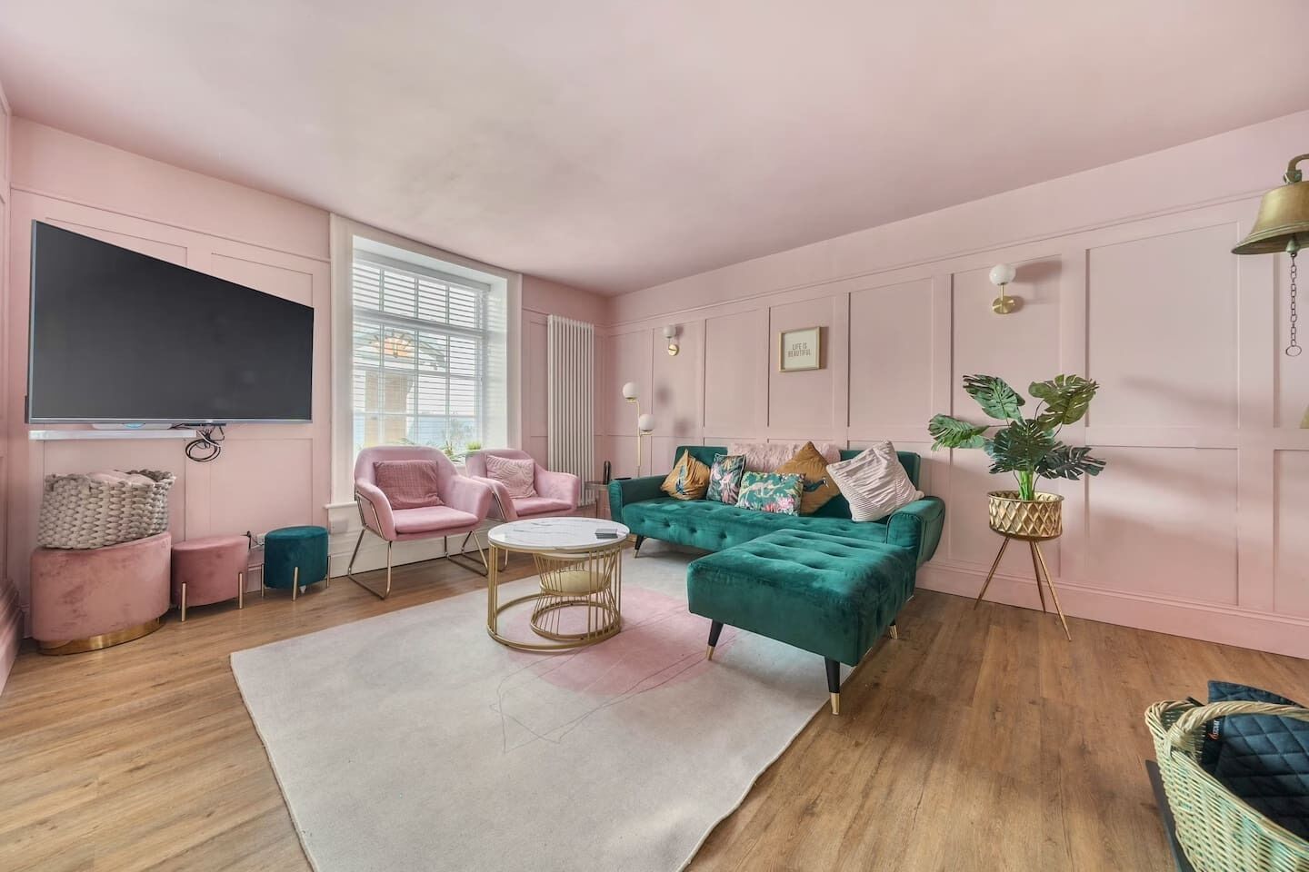 تلفزيون، مدفأة