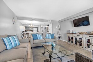 Condo, Multiple Beds (Santa Rosa Dunes 722) | Living area - Santa Rosa Dunes 722 (Pensacola Beach)