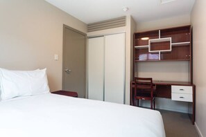 2 bedrooms, iron/ironing board, travel crib, WiFi