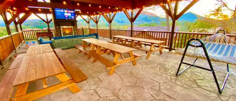 Udendørs spisemuligheder