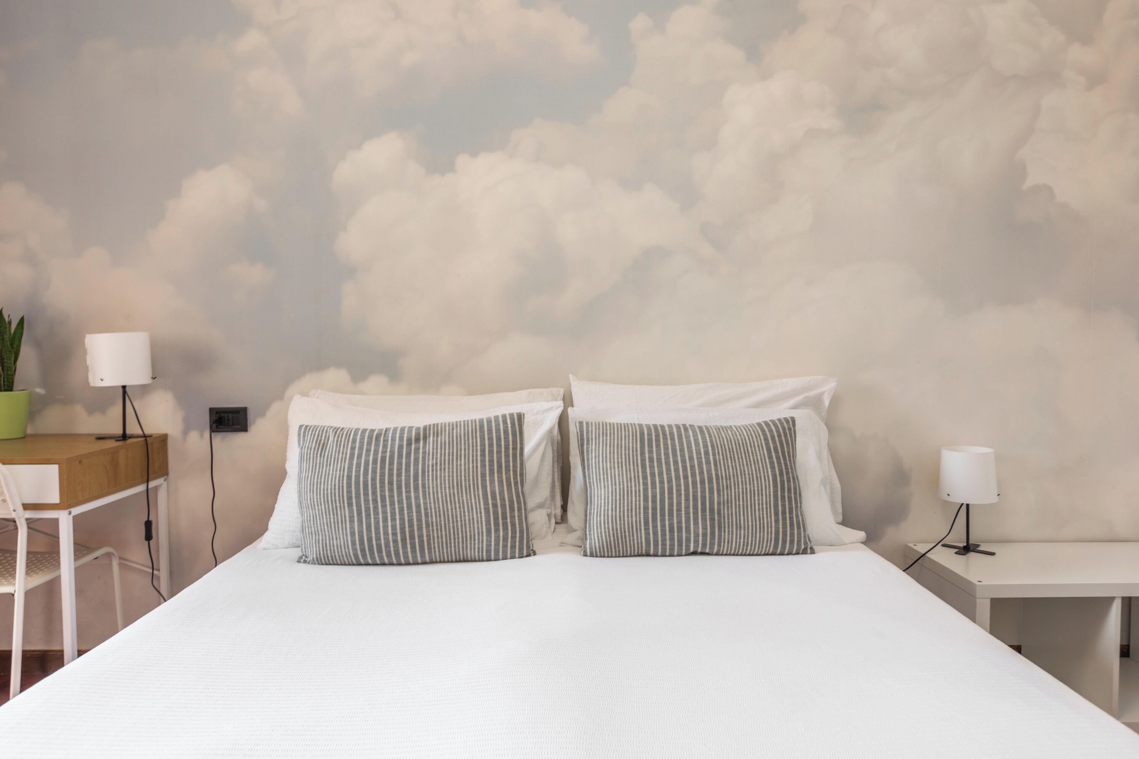 Doppelzimmer, Balkon, Gartenblick