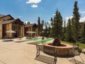 Terrace/patio - Cozy 2-bedroom condo in enchanting Breckenridge Jan 30, 2026 thru Feb 6, 2026. (Breckenridge)