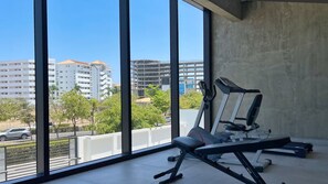 Fitness facility - Luxury apartment with pool in La Marina - 4A (Mazatlán)