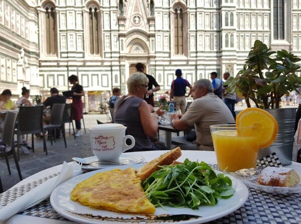 Dagelijks uitgebreid ontbijt inbegrepen