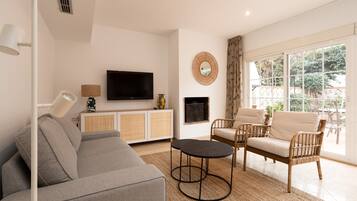 Huis | Woonruimte | Een open haard