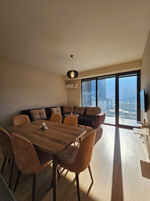 Junior Condo, Mountain View | Living area - Archi chavchavadze one bedroom  (Tbilisi)