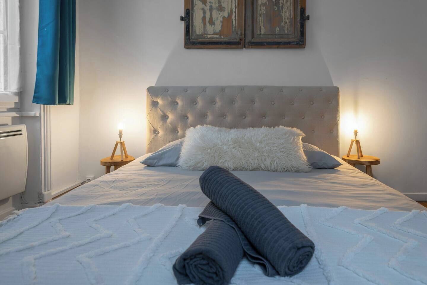 Soundproofing, iron/ironing board, travel crib, WiFi