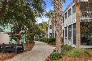 House, 1 King Bed with Sofa bed (Barefoot Cottage B37 - The B's Knees) | Property grounds - Barefoot Cottage B37 - The B's Knees (Port St. Joe)