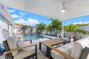 Opvarmet pool