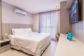 奢華公寓 | 1 間睡房、手提電腦工作空間、免費 Wi-Fi