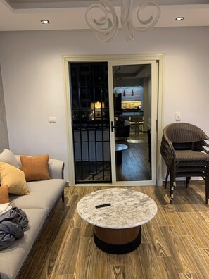 Smart TV - Golden private and safety fully furnished apartment in a high class compound  (Cairo Governorate)