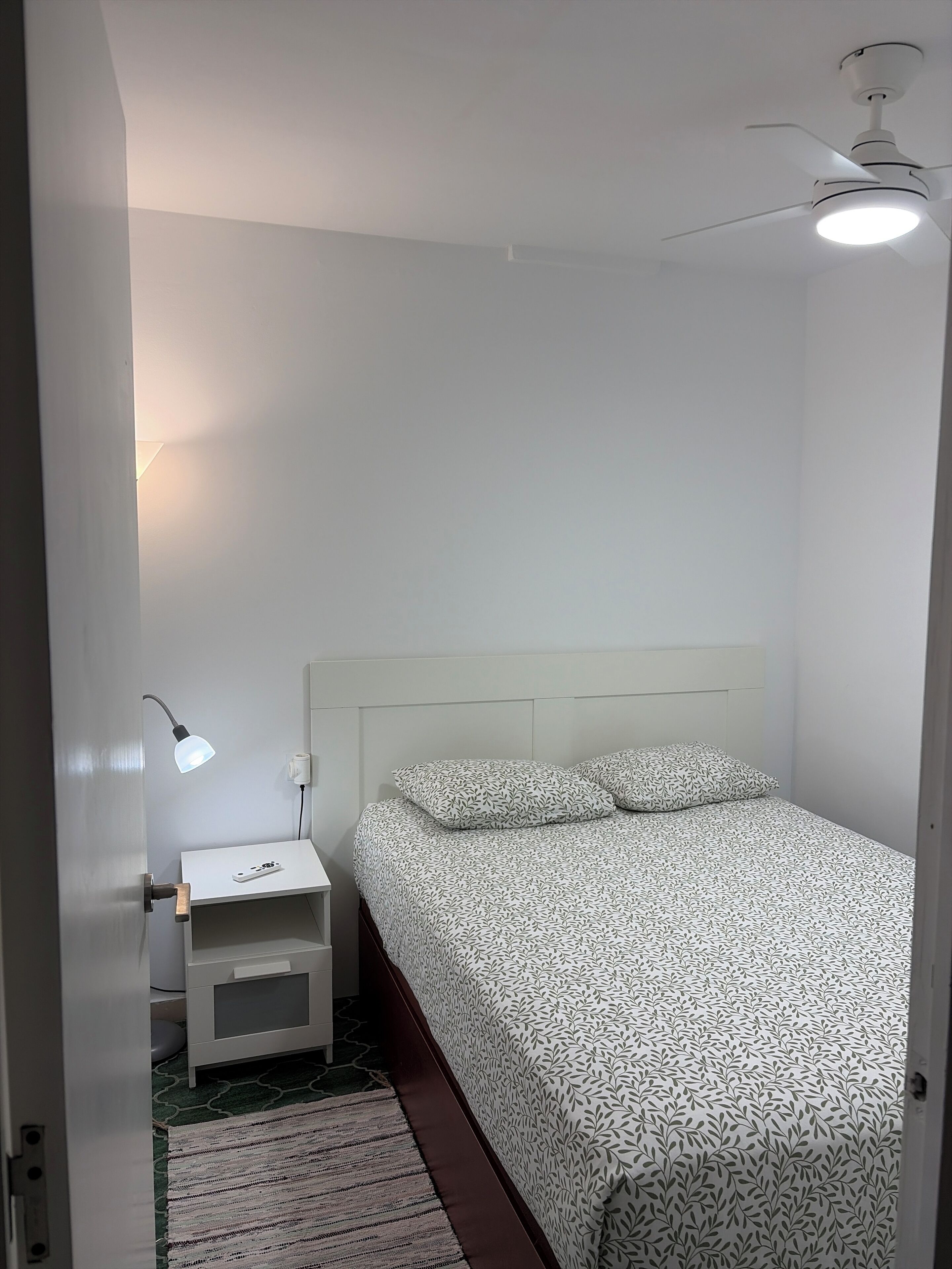 1 bedroom, iron/ironing board, travel crib, free WiFi