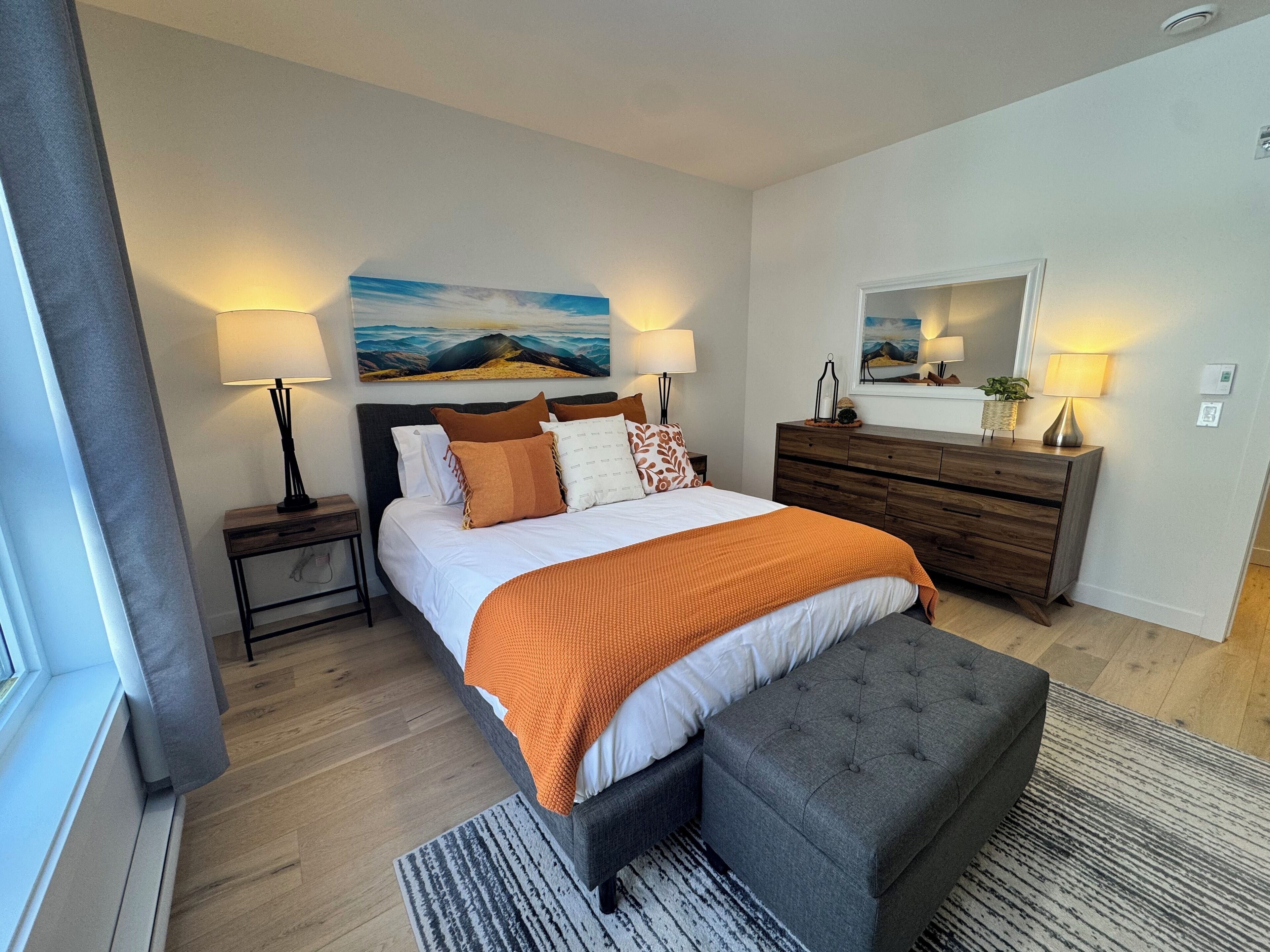 Kondominium (Le 304) | Seprai premium, kedap suara, dan setrika/meja setrika