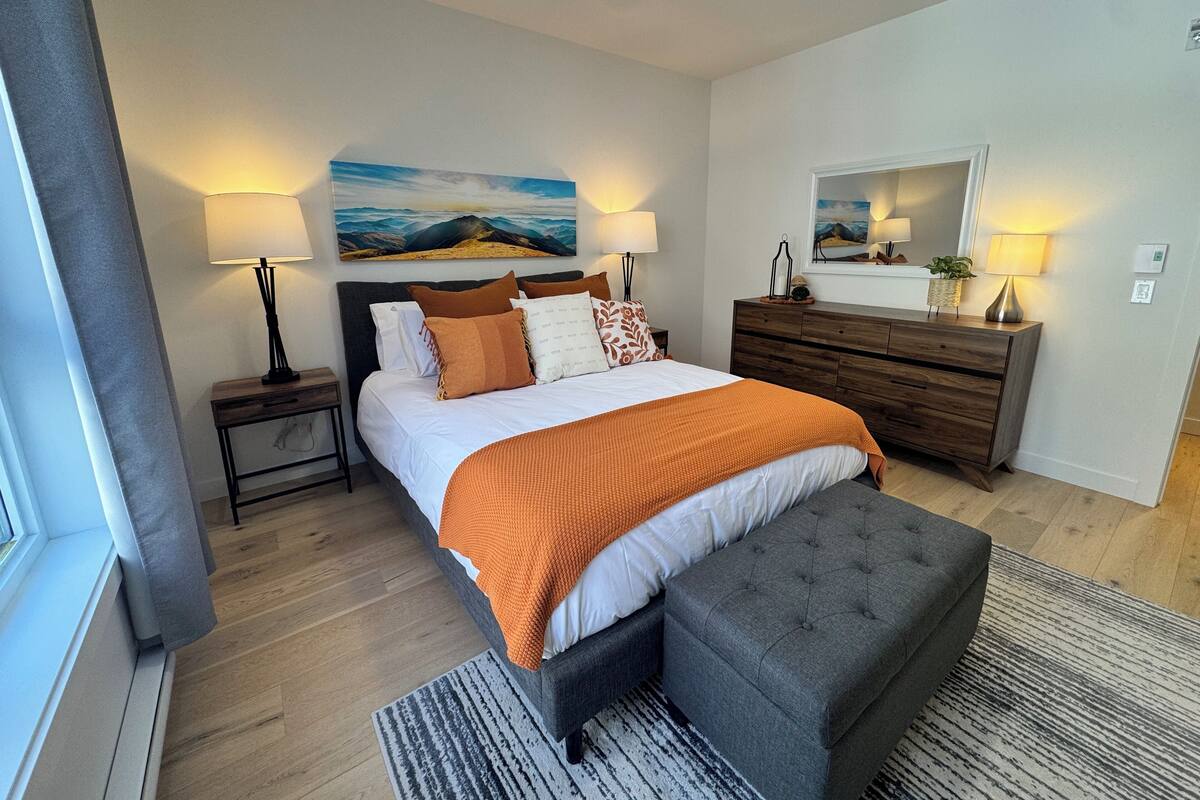 Kondominium (Le 304) | Seprai premium, kedap suara, dan setrika/meja setrika