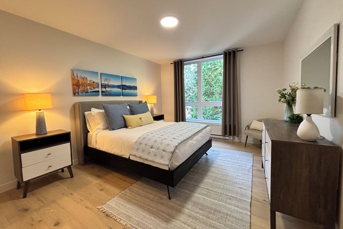 Kondominium (Le 202) | Seprai premium, kedap suara, dan setrika/meja setrika