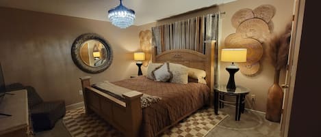 2 chambres, fer et planche Ă repasser, Wi-Fi, literie fournie