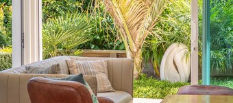 A stunning architecturally designed home in a quiet and sunny location