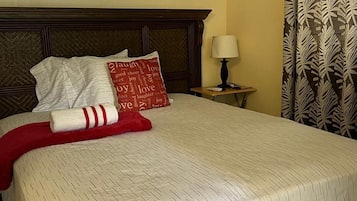 1 bedroom, iron/ironing board, WiFi (free), bed sheets